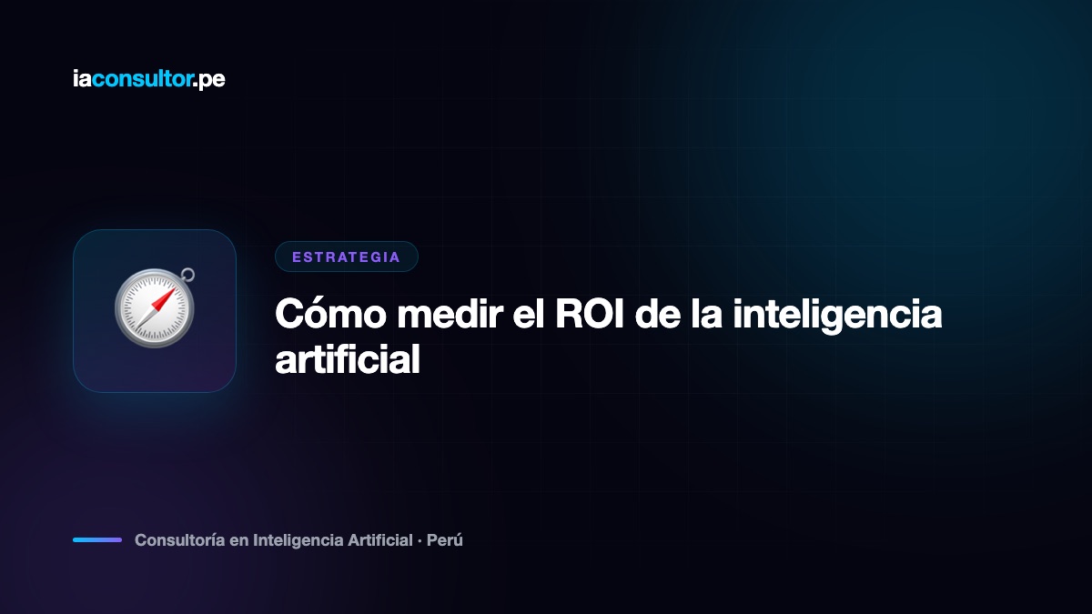 Cómo medir el ROI de la inteligencia artificial